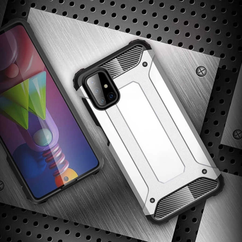 Galaxy M51 Kılıf Zore Crash Silikon Kapak