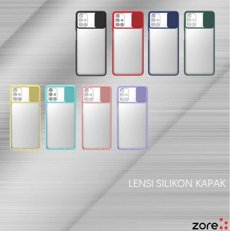 Galaxy M51 Kılıf Zore Lensi Kapak