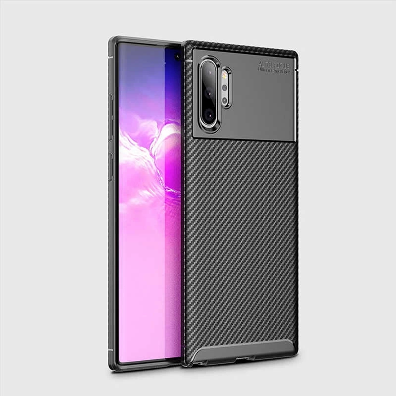 Galaxy Note 10 Plus Kılıf Zore Negro Silikon Kapak