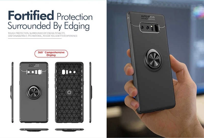 Galaxy Note 8 Kılıf Zore Ravel Silikon Kapak