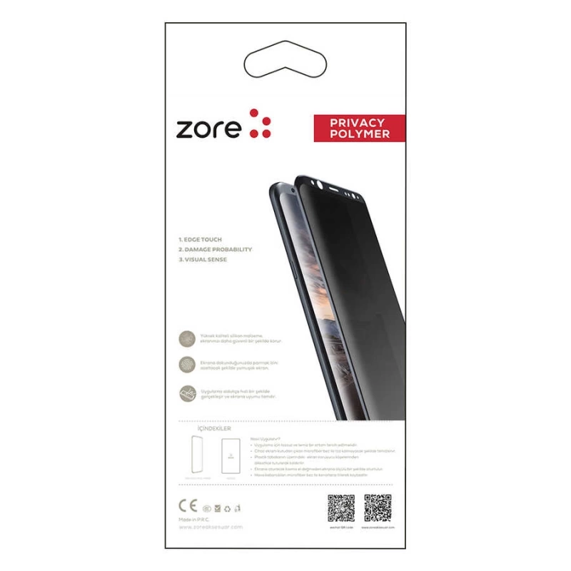 More TR Galaxy Note 8 Zore Privacy Polymer Nano Ekran Koruyucu