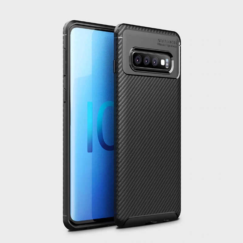 Galaxy S10 Kılıf Zore Negro Silikon Kapak