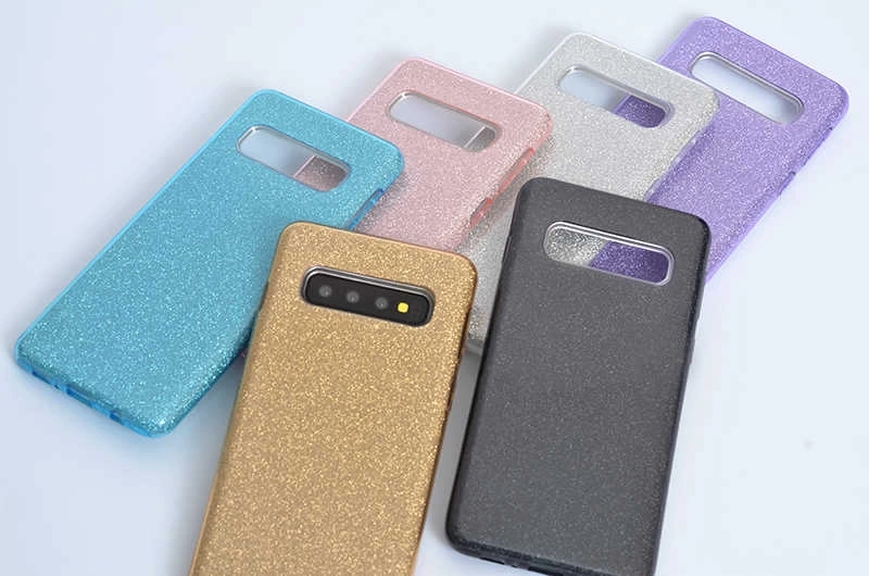 Galaxy S10 Kılıf Zore Shining Silikon