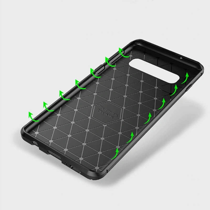 Galaxy S10 Plus Kılıf Zore Negro Silikon Kapak