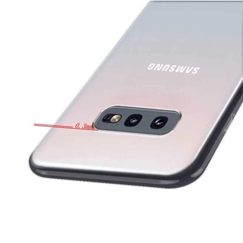 Galaxy S10E Kılıf Zore Süper Silikon Kapak