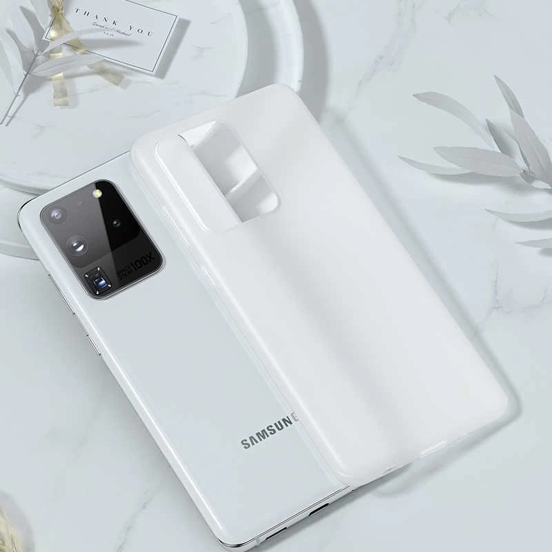 Galaxy S20 Ultra Kılıf Zore 1.Kalite PP Silikon