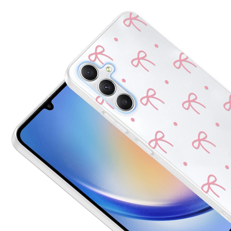 Galaxy S23 FE Kılıf Kamera Korumalı Desenli Zore Klip Kapak