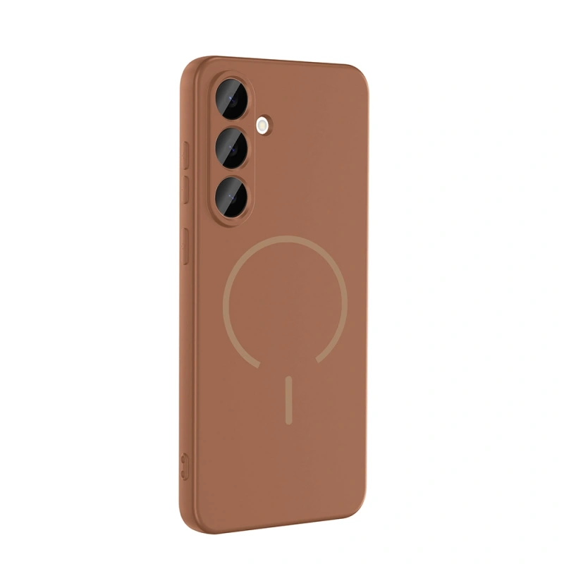 Galaxy S23 FE Kılıf M-safe Şarj Özellikli Zore Meta Kapak