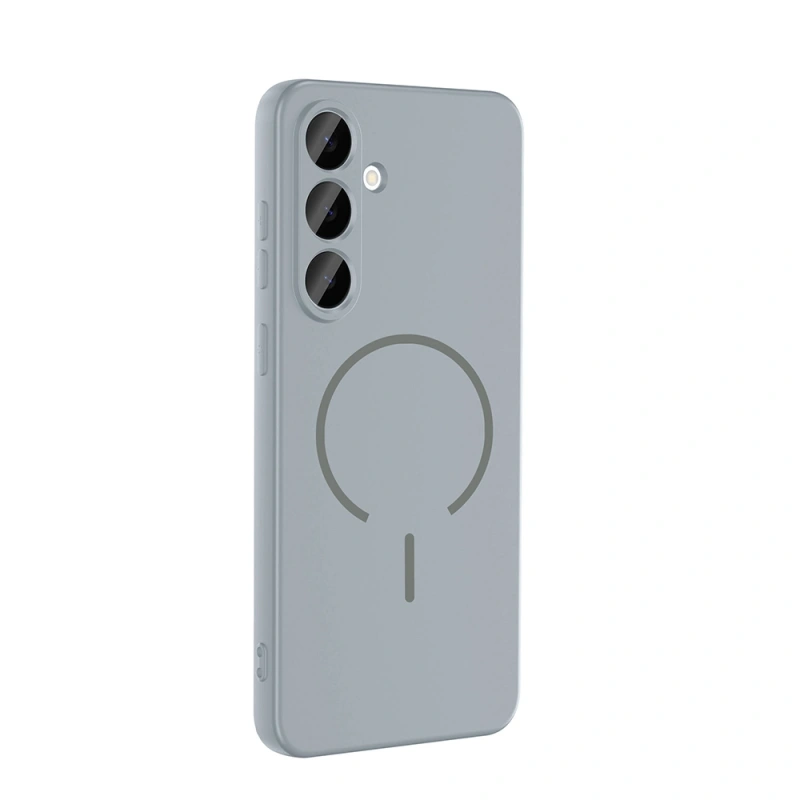 Galaxy S23 FE Kılıf M-safe Şarj Özellikli Zore Meta Kapak