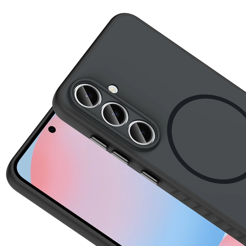 Galaxy S24 FE Kılıf M-safe Şarj Özellikli Zore Tea Kapak