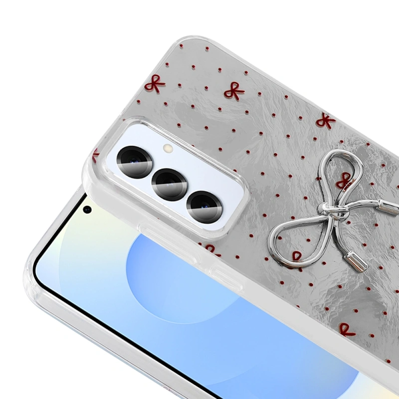 Galaxy S24 Kılıf Kamera Korumalı Figürlü Zore Ponti Silikon Kapak