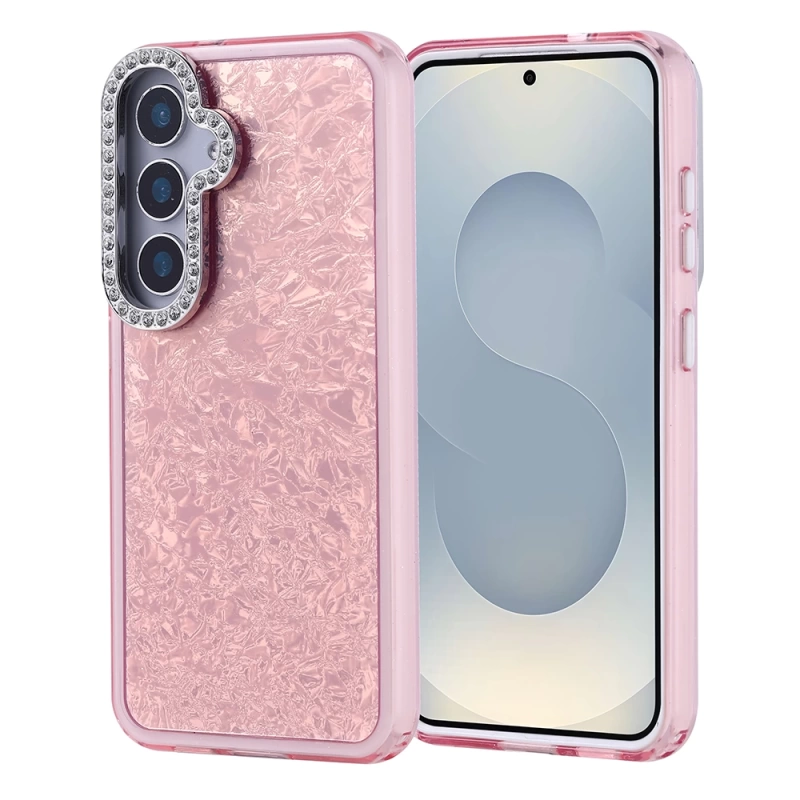 Galaxy S24 Kılıf Taşlı Tasarımlı Zore Kapi Kapak