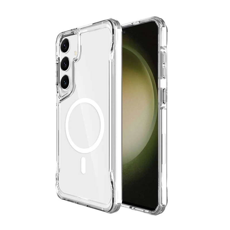 Galaxy S24 Kılıf Zore M-safe Şarj Özellikli T-Max M-safe Kapak
