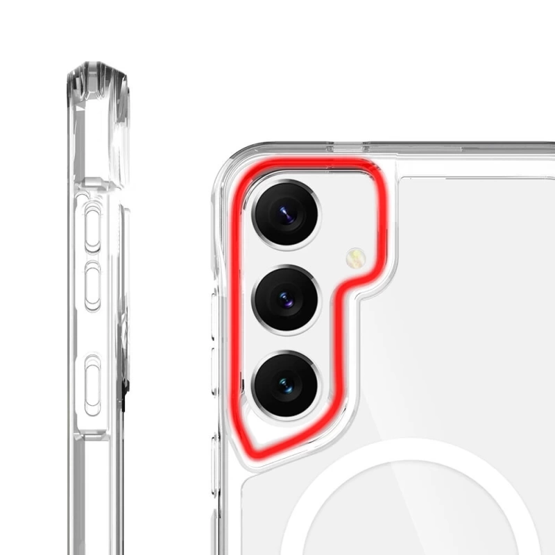 Galaxy S24 Kılıf Zore M-safe Şarj Özellikli T-Max M-safe Kapak