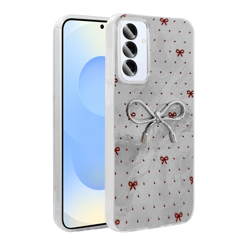 Galaxy S24 Plus Kılıf Kamera Korumalı Figürlü Zore Ponti Silikon Kapak