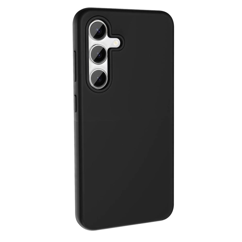 Galaxy S24 Plus Kılıf M-safe Şarj Özellikli Sıvı Teknolojili Silinebilir Sert Zore Kivi Kapak