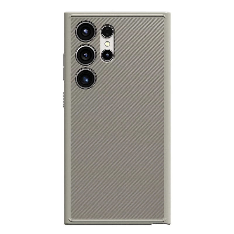 Galaxy S24 Ultra Kılıf M-safe Şarj Özellikli Karbon Fiber Görünümlü Zore T-Karbon Kapak