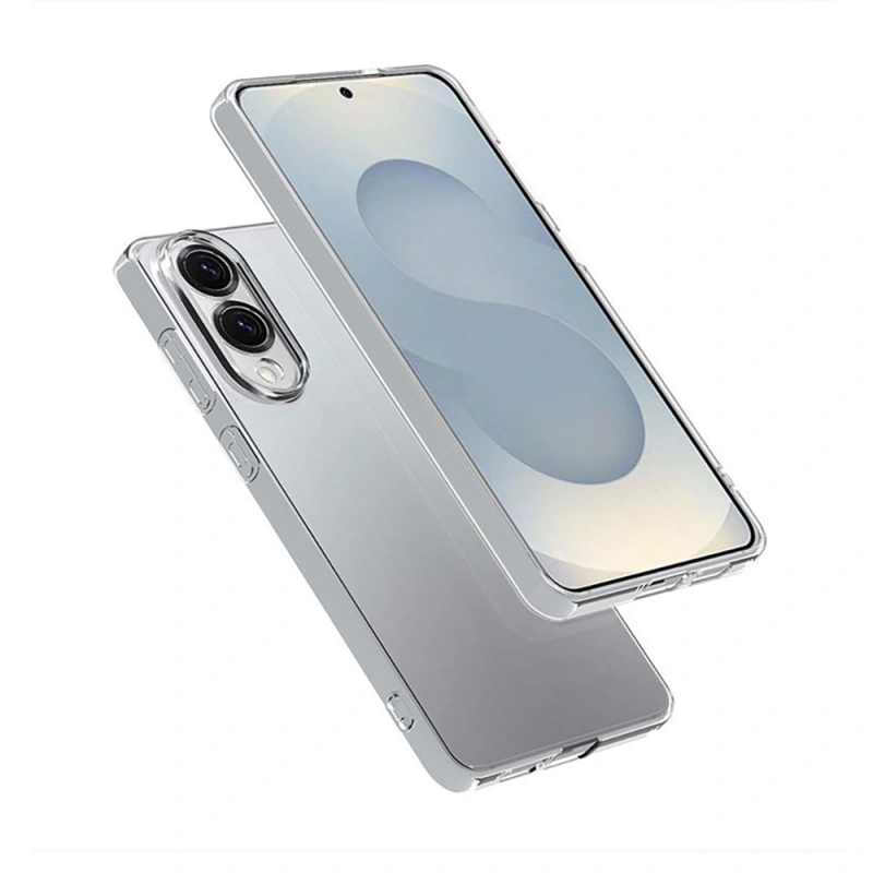 Galaxy S25 Edge Kılıf Zore Süper Silikon Kapak