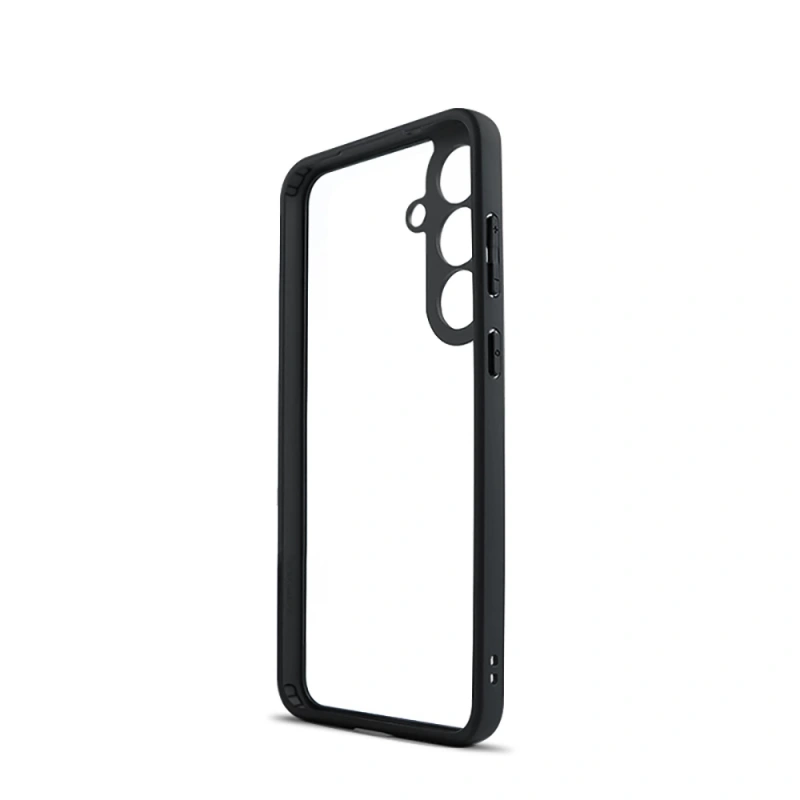 Galaxy S25 FE Kılıf Kamera Korumalı Şeffaf Arka Yüzey Zore New Roll Kapak