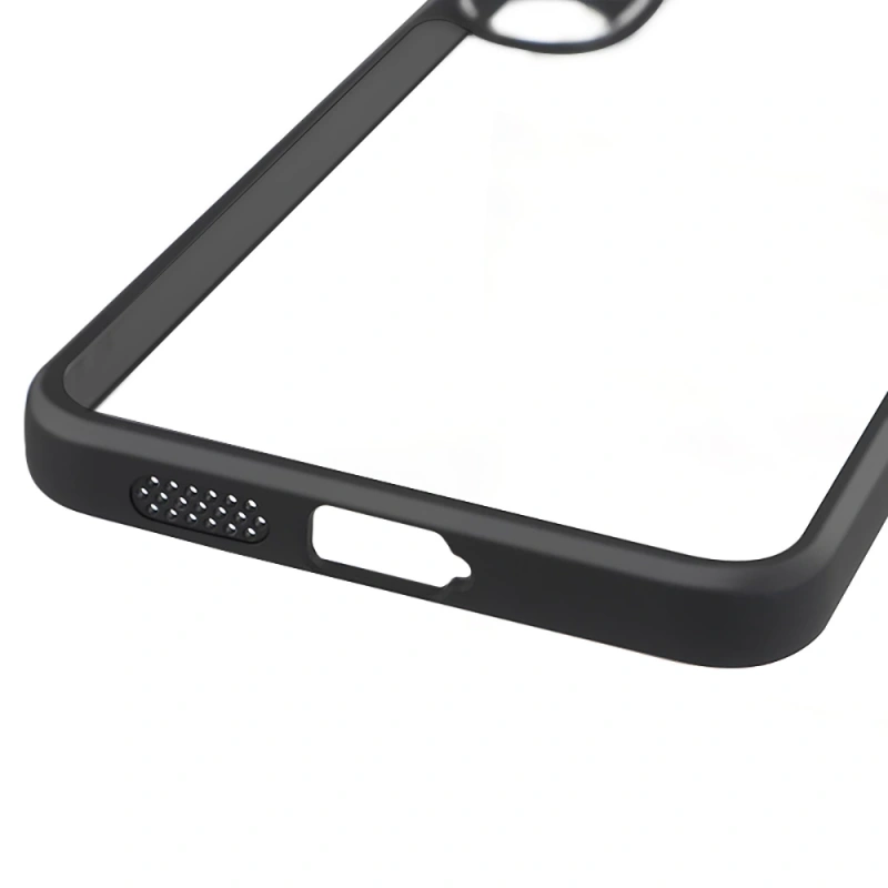 Galaxy S25 FE Kılıf Kamera Korumalı Şeffaf Arka Yüzey Zore New Roll Kapak