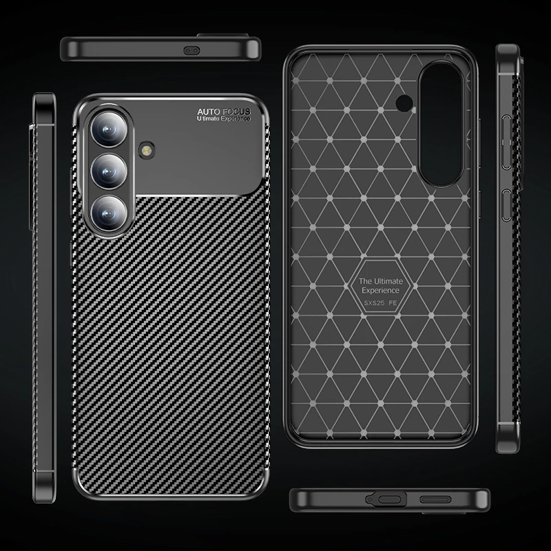 Galaxy S25 FE Kılıf Zore Negro Silikon Kapak