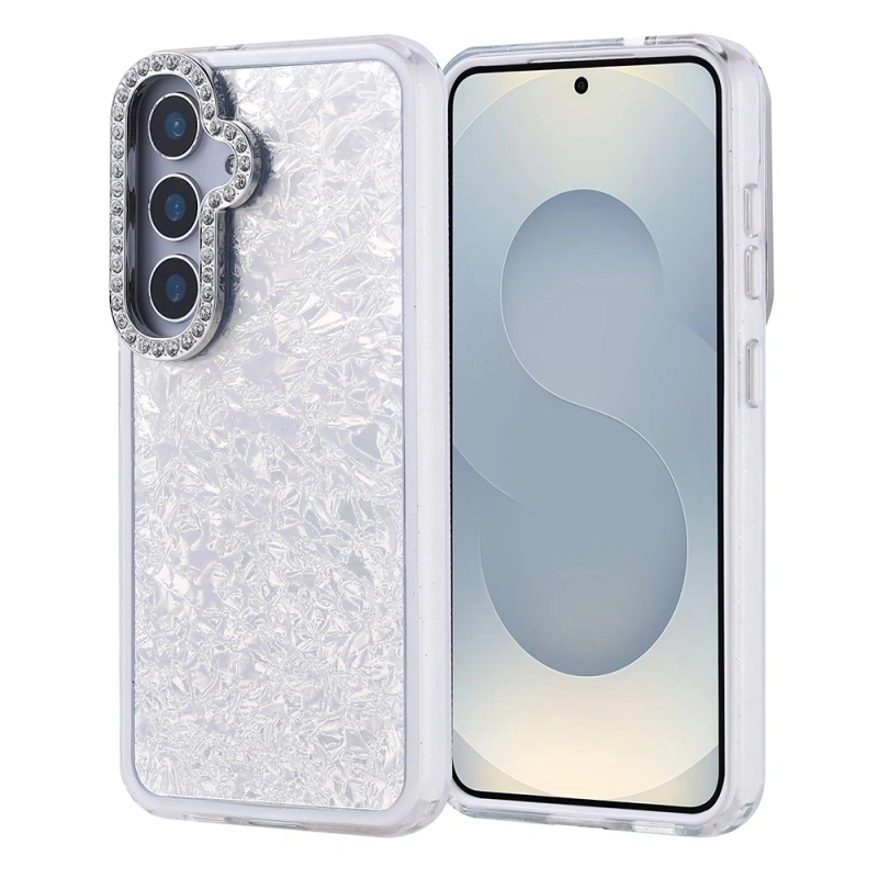 Galaxy S25 Kılıf Taşlı Tasarımlı Zore Kapi Kapak