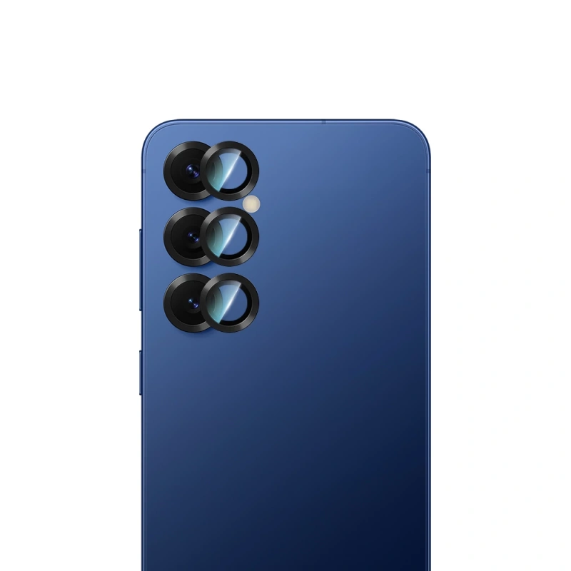 Galaxy S25 Plus CaseWorld Alloy Serisi Oleofobik Anti Reflective Kamera Lens Koruyucu