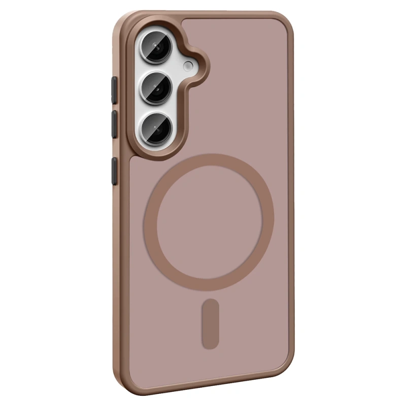 Galaxy S25 Plus Kılıf M-safe Şarj Özellikli Mat Arka Yüzey Zore Sio Kapak