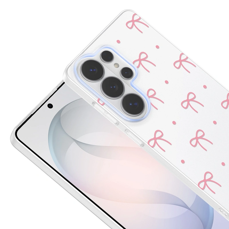 Galaxy S25 Ultra Kılıf Kamera Korumalı Desenli Zore Klip Kapak
