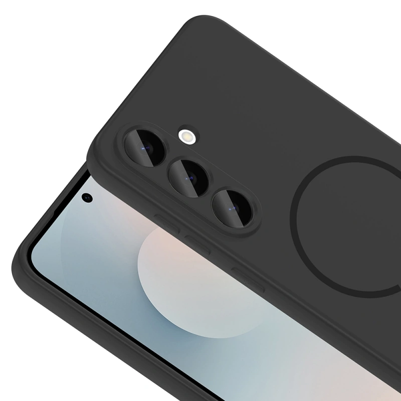 Galaxy S26 FE Kılıf M-safe Şarj Özellikli Zore Meta Kapak