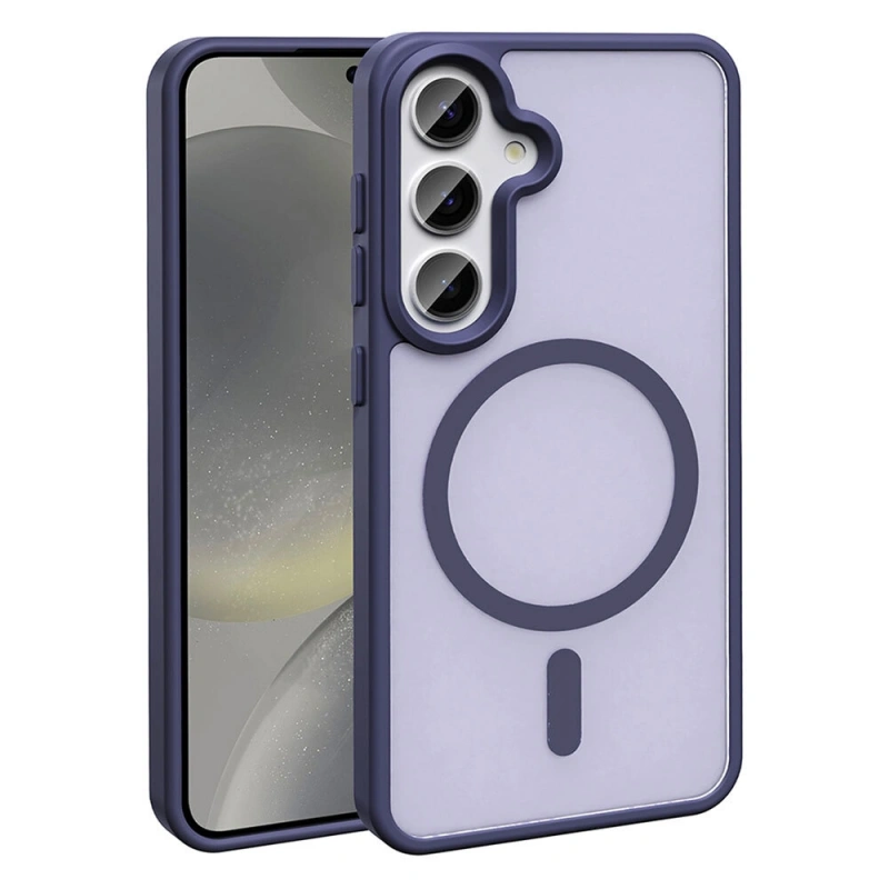 Galaxy S26 Kılıf M-safe Şarj Özellikli Mat Arka Yüzey Zore Sio Kapak