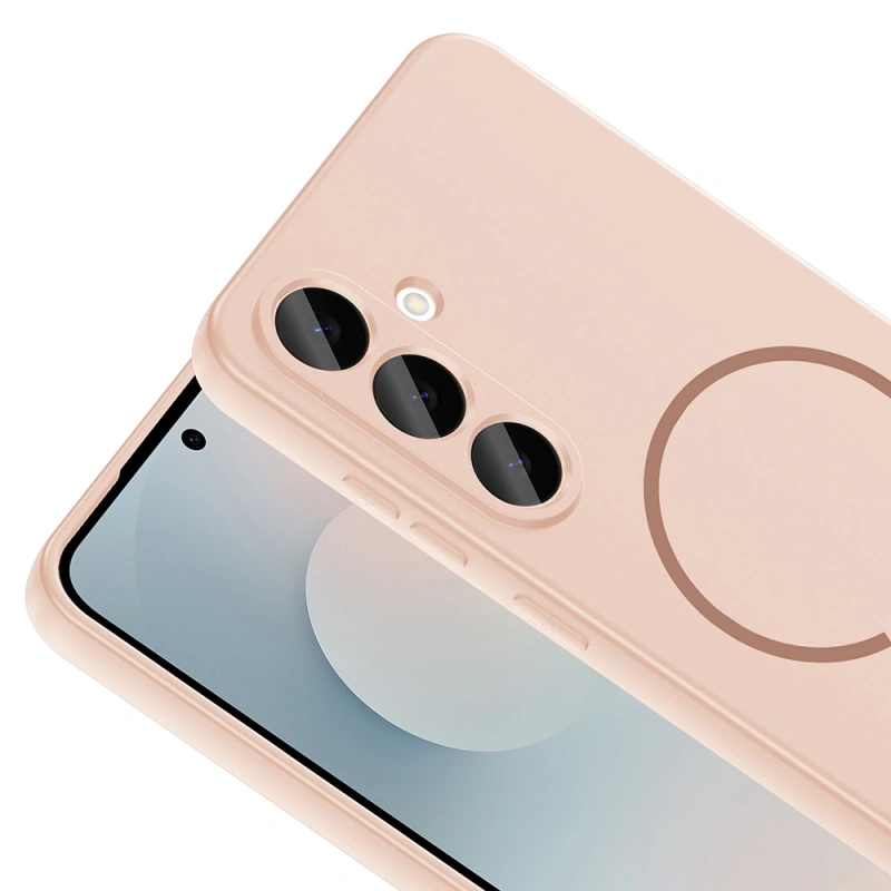 Galaxy S26 Plus Kılıf M-safe Şarj Özellikli Zore Meta Kapak