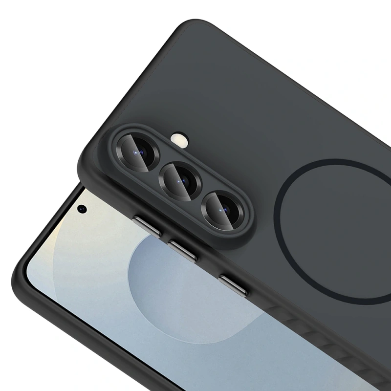 Galaxy S26 Plus Kılıf M-safe Şarj Özellikli Zore Tea Kapak