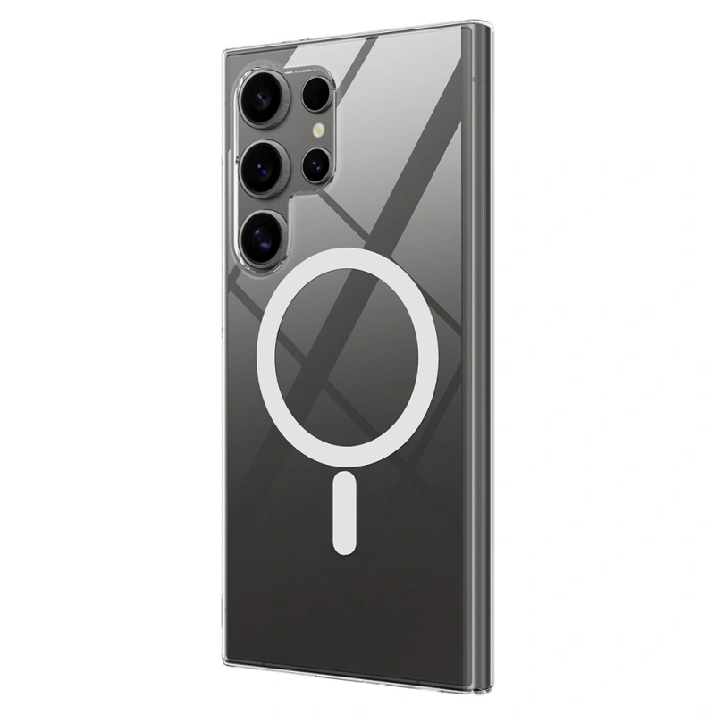 Galaxy S26 Ultra Kılıf Kamera Korumalı M-safe Sert PC Zore Porto Kapak