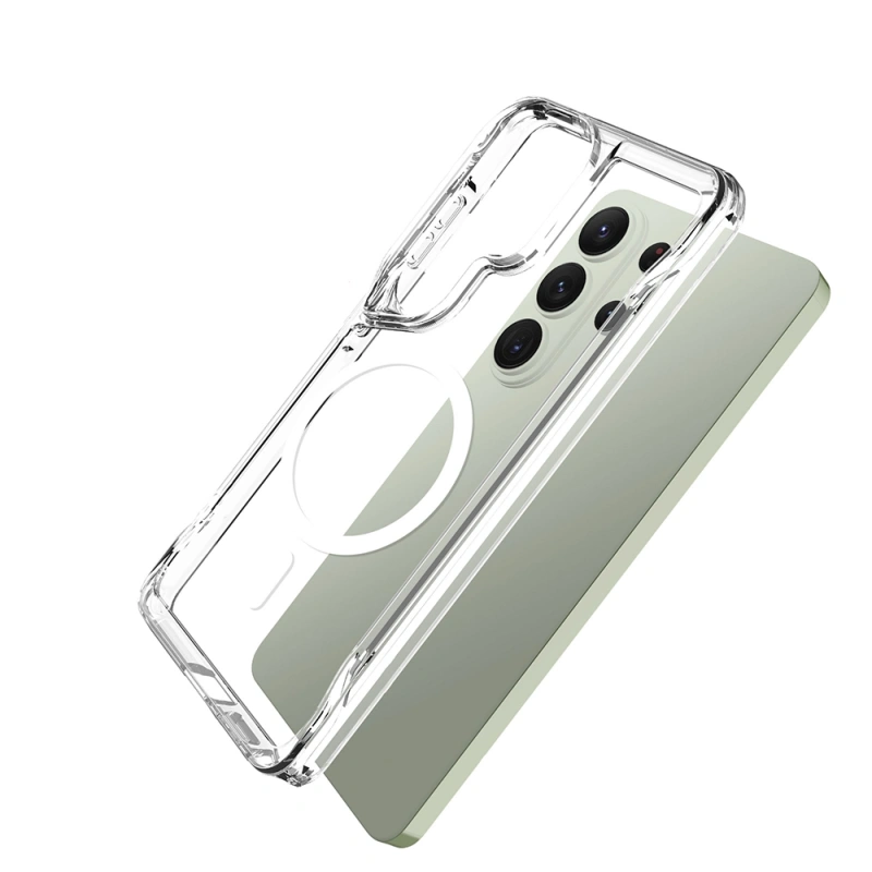 Galaxy S26 Ultra Kılıf Zore M-safe Şarj Özellikli T-Max M-safe Kapak