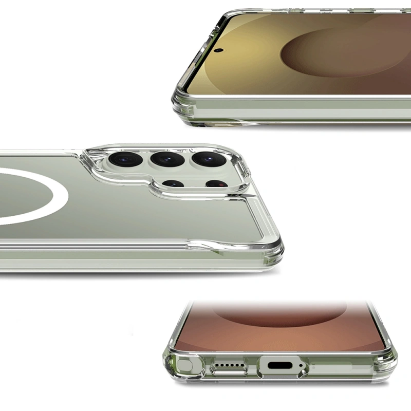 Galaxy S26 Ultra Kılıf Zore M-safe Şarj Özellikli T-Max M-safe Kapak