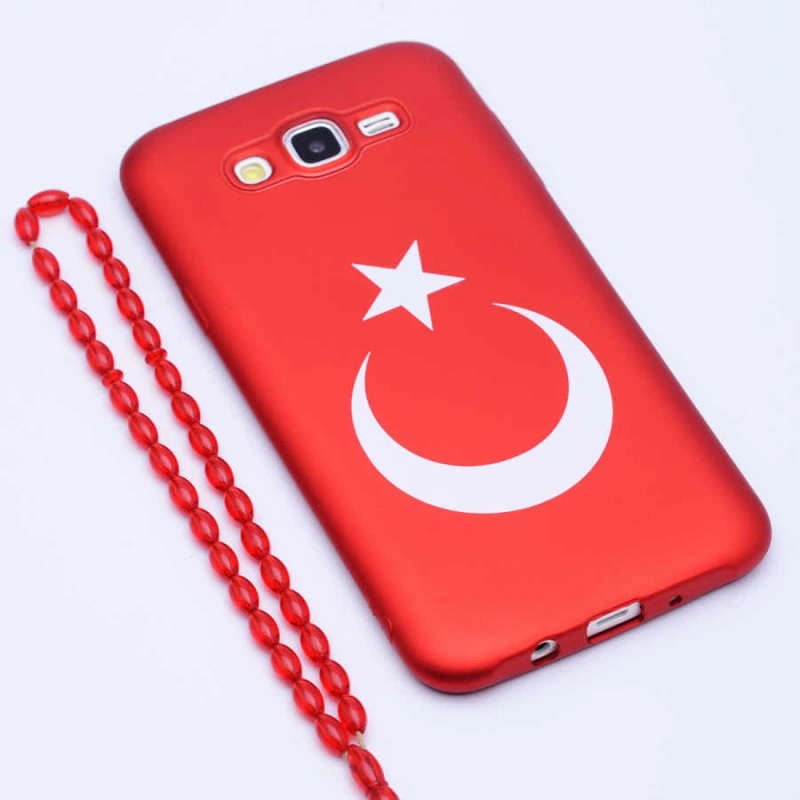 Galaxy S3 Kılıf Zore Bayrak Silikon