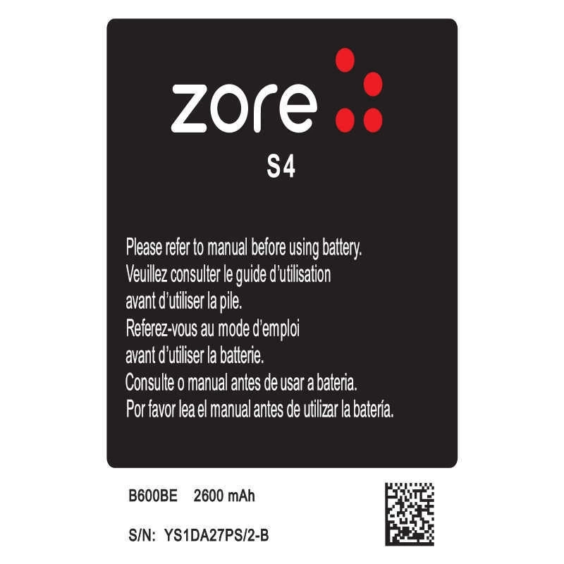 Galaxy S4 Zore 2600 Mah A Kalite Uyumlu Batarya