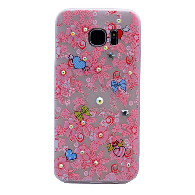 Galaxy S7 Edge Kılıf Zore Pembiş Silikon