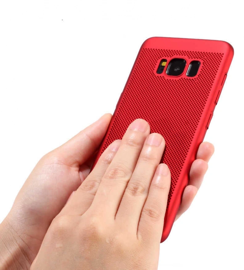 Galaxy S8 Kılıf Zore Delikli Rubber Kapak