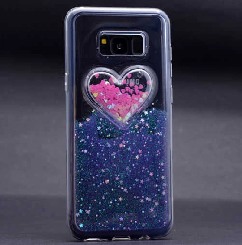 Galaxy S8 Kılıf Zore Kalpli Silikon