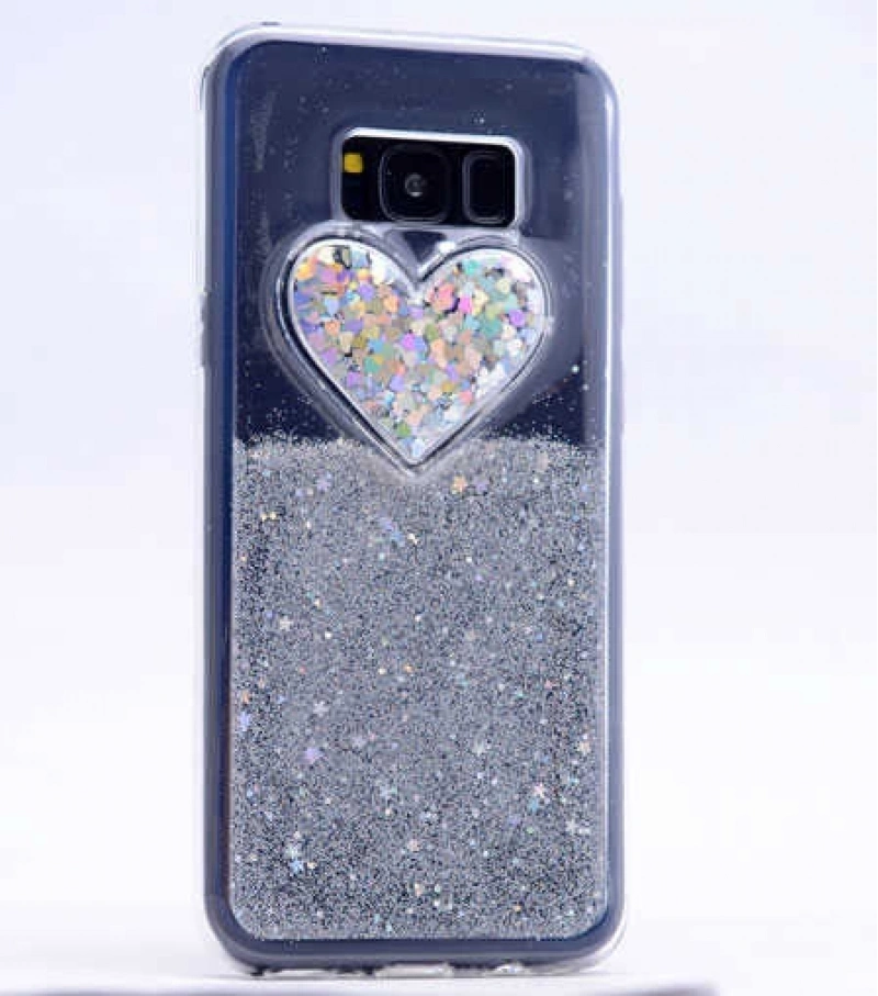 Galaxy S8 Kılıf Zore Kalpli Silikon