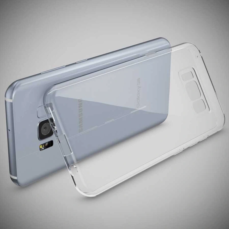 Galaxy S8 Kılıf Zore Kamera Korumalı Süper Silikon Kapak