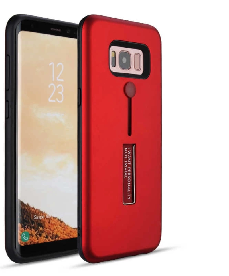 Galaxy S8 Plus Kılıf Zore Olive Standlı Kapak