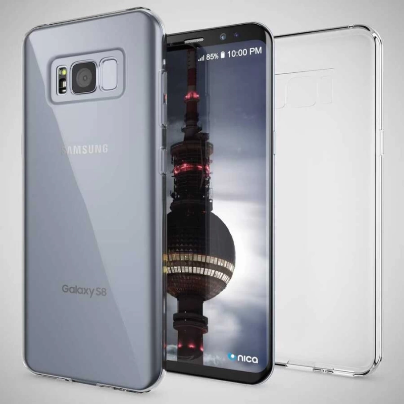 Galaxy S8 Plus Kılıf Zore Süper Silikon Kapak