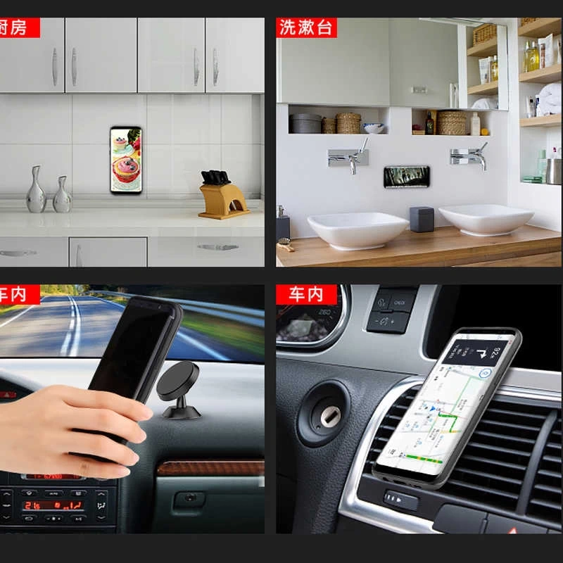 Galaxy S8 Plus Kılıf Zore Wave Standlı Mıknatıslı Kapak