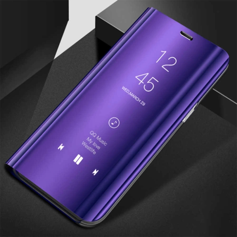 Galaxy S9 Kılıf Zore Clear View Flip Cover