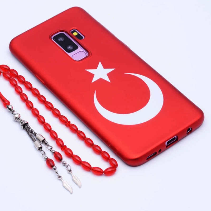 Galaxy S9 Plus Kılıf Zore Bayrak Silikon