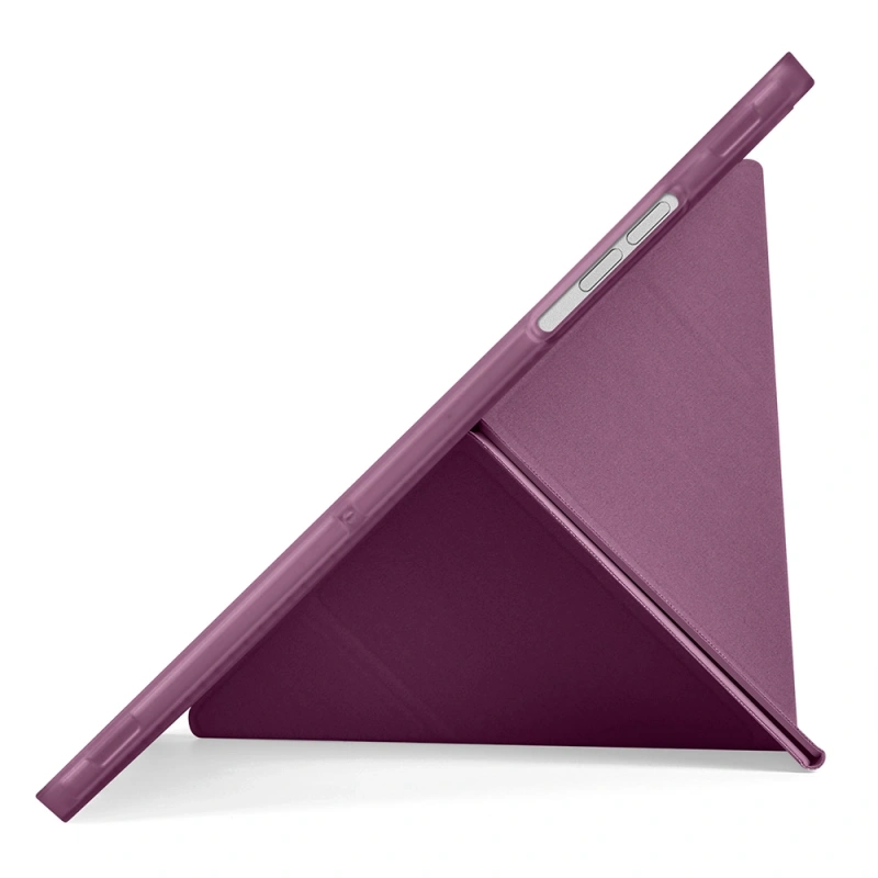 Galaxy Tab A9 Kılıf Zore Tri Folding Kalem Bölmeli Standlı Kılıf