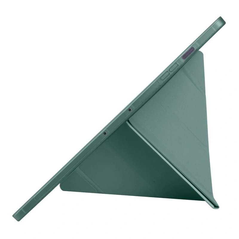 Galaxy Tab S10 FE Plus Kılıf Zore Tri Folding Kalem Bölmeli Standlı Kılıf